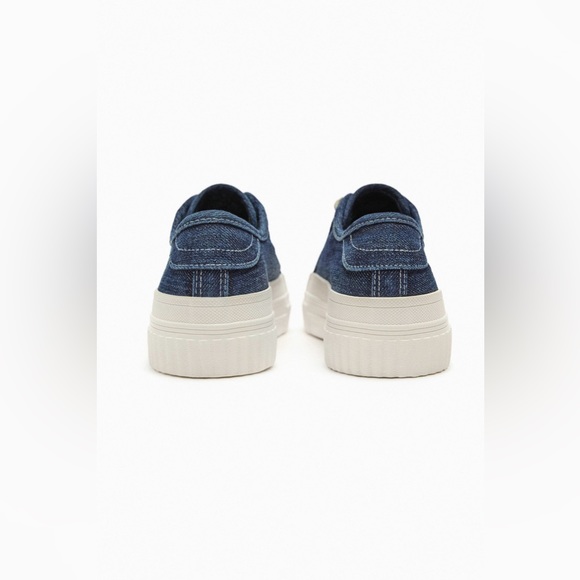 ZARA DENIM CASUAL SNEAKERS - Picture 4 of 5